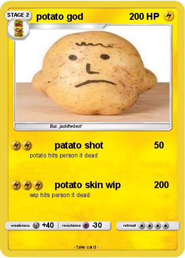 Pokemon potato god