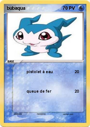 Pokemon bubaqua