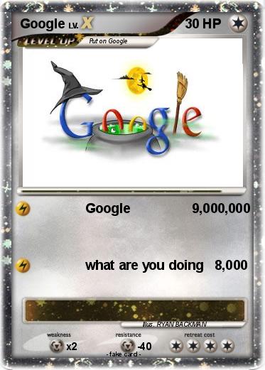 Pokemon Google