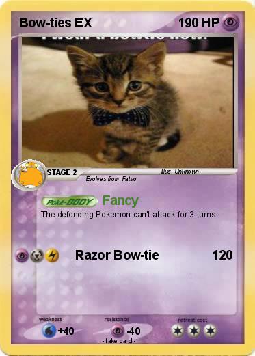Pokemon Bow-ties EX