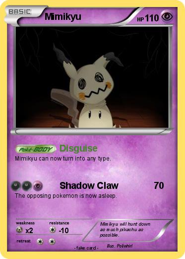 Pokemon Mimikyu
