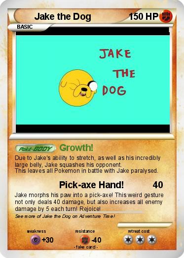 Pokemon Jake the Dog