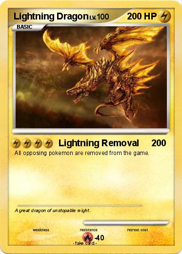 Pokemon Lightning Dragon