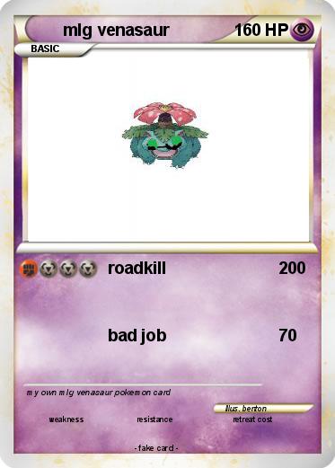 Pokemon mlg venasaur