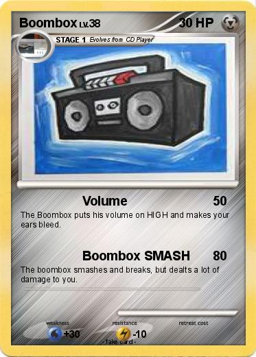 Pokémon Boombox 1 1 - Volume - My Pokemon Card