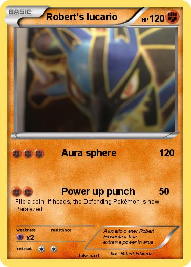 Pokemon Robert's lucario