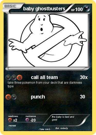 Pokemon baby ghostbusters