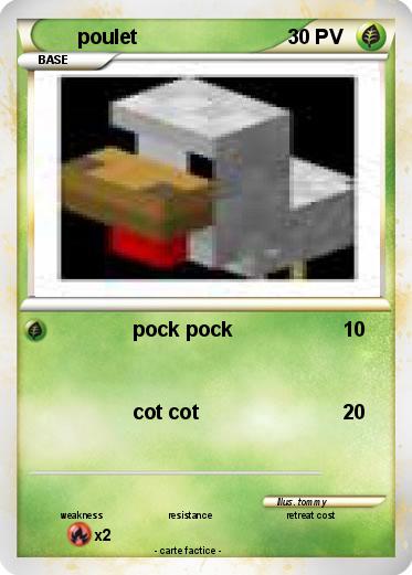 Pokemon poulet