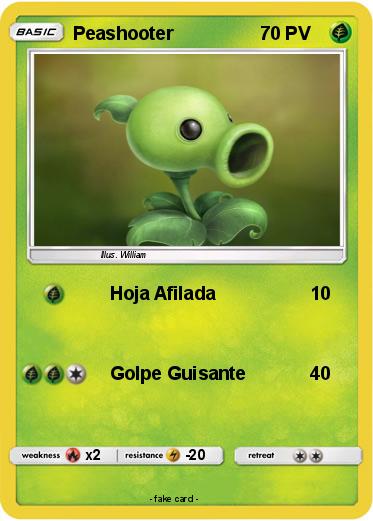 Pokemon Peashooter