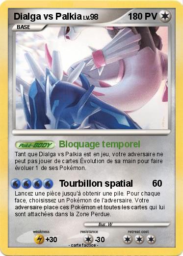 Pokemon Dialga vs Palkia