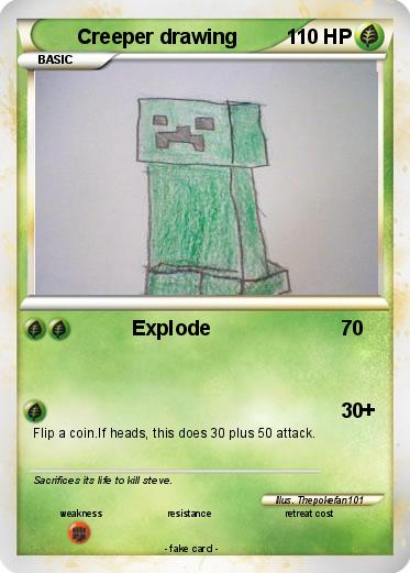 Pokemon Creeper drawing
