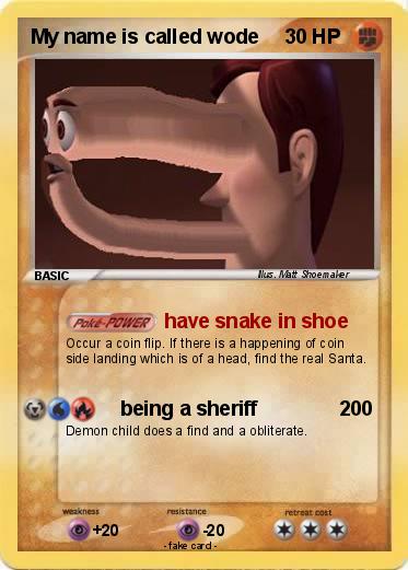 Pokemon My name is called wode