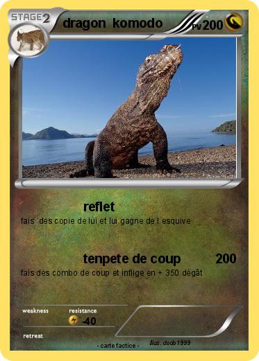 Pokemon dragon  komodo