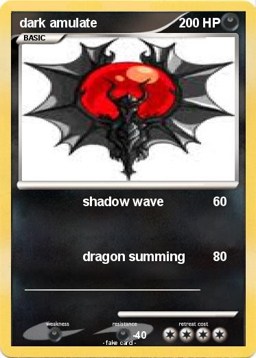 Pokemon dark amulate