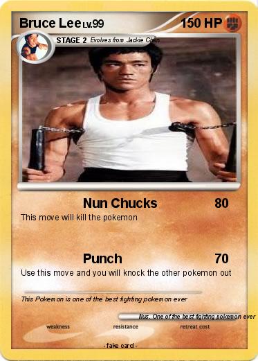 Pokemon Bruce Lee