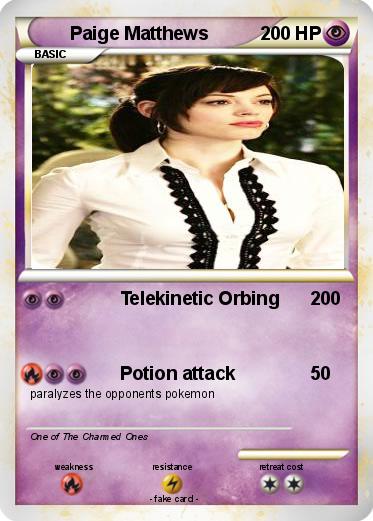 Pokemon Paige Matthews