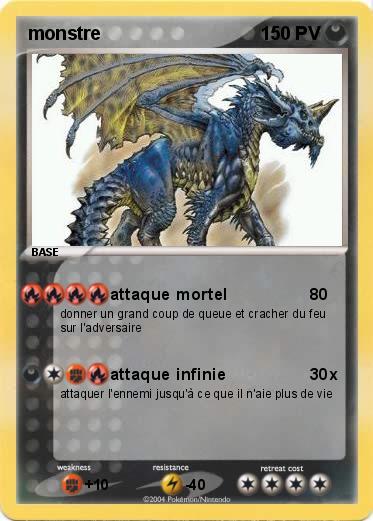 Pokemon monstre