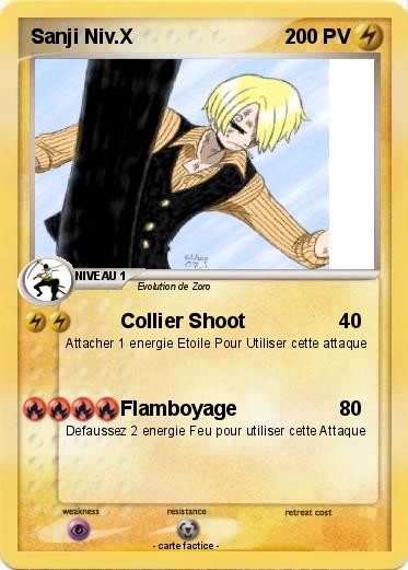 Pokemon Sanji Niv.X