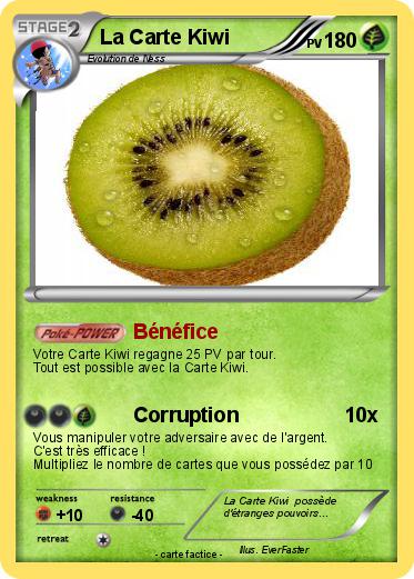 Pokemon La Carte Kiwi