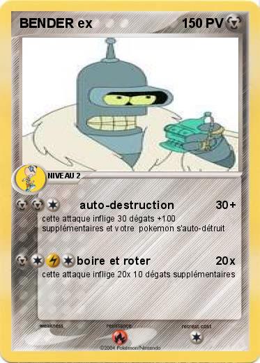 Pokemon BENDER ex