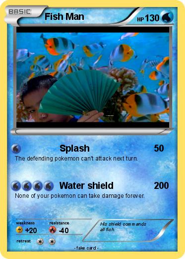 Pokemon Fish Man