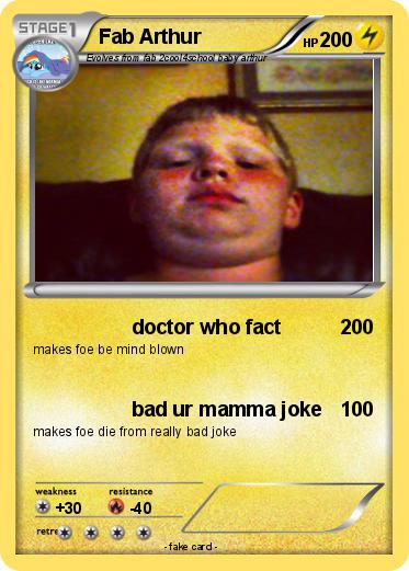 Pokemon Fab Arthur