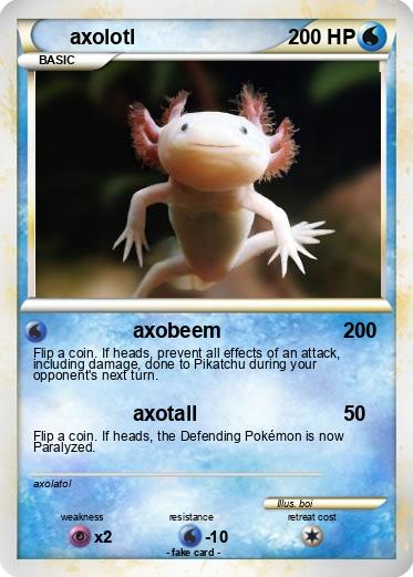 Pokemon axolotl