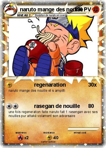 Pokemon naruto mange des nouille