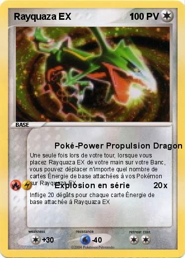 Pokemon Rayquaza EX                       1