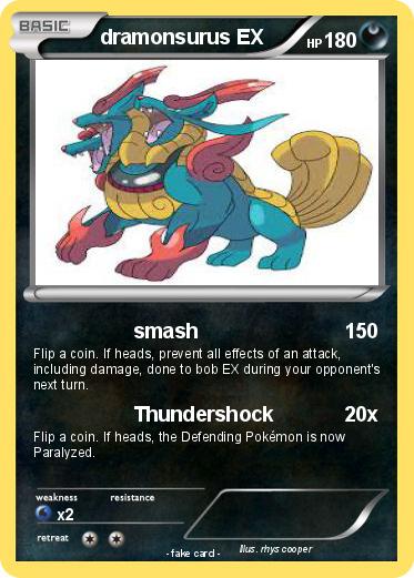 Pokemon dramonsurus EX