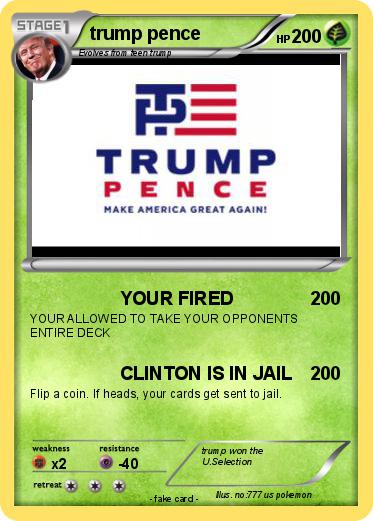 Pokemon trump pence