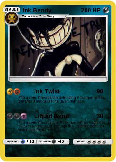 Pokemon Ink Bendy