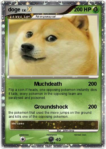 Pokemon doge