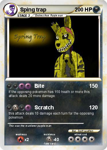 Pokemon Sping trap