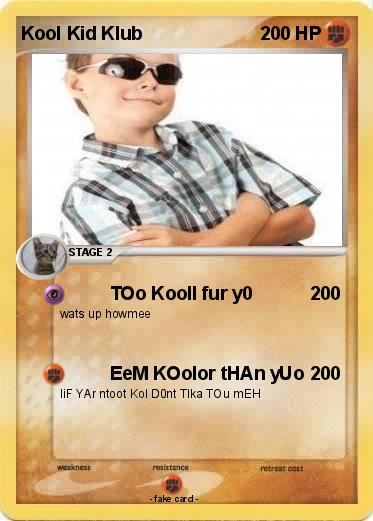 Pokemon Kool Kid Klub