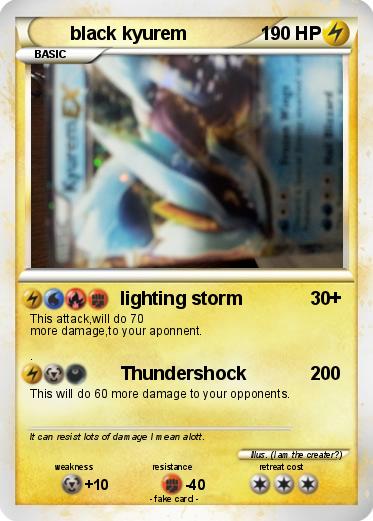 Pokemon black kyurem