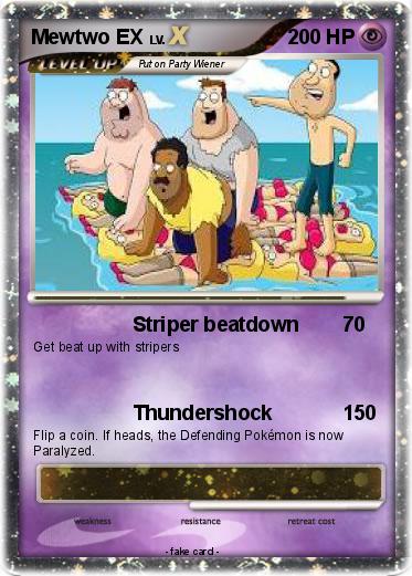 Pokemon Mewtwo EX