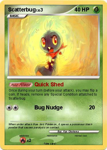 Pokemon Scatterbug