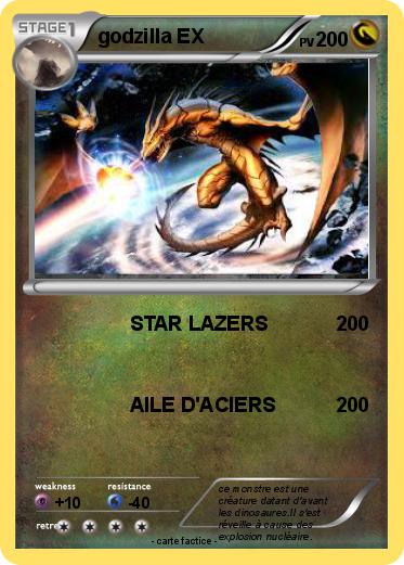 Pokemon godzilla EX