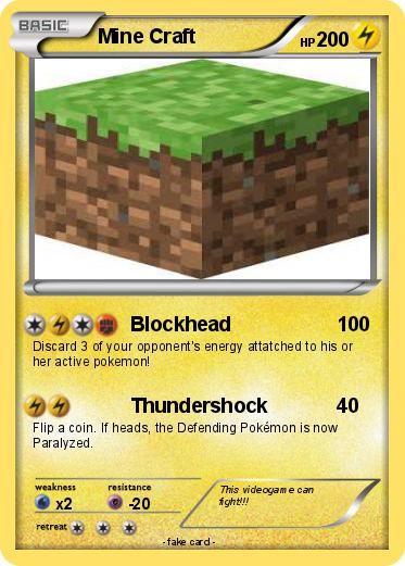 Pokemon Mine Craft