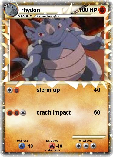 Pokemon rhydon