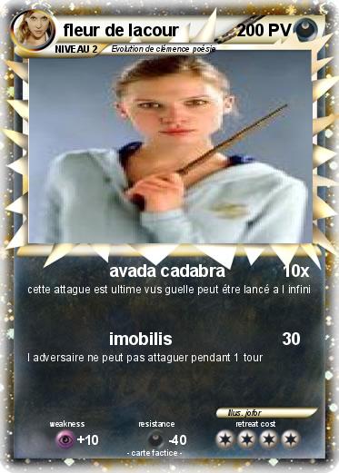 Pokemon fleur de lacour