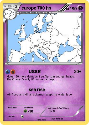 Pokemon europe 700 hp