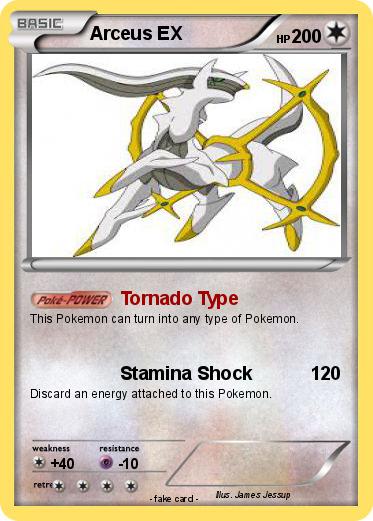 Pokemon Arceus EX