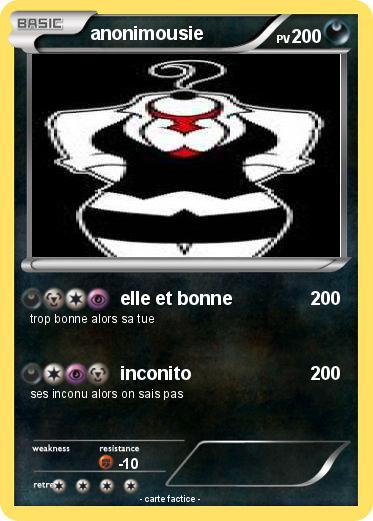 Pokemon anonimousie