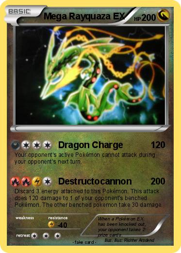 Pokemon Mega Rayquaza EX