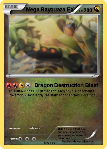 Pokemon Mega Rayquaza EX
