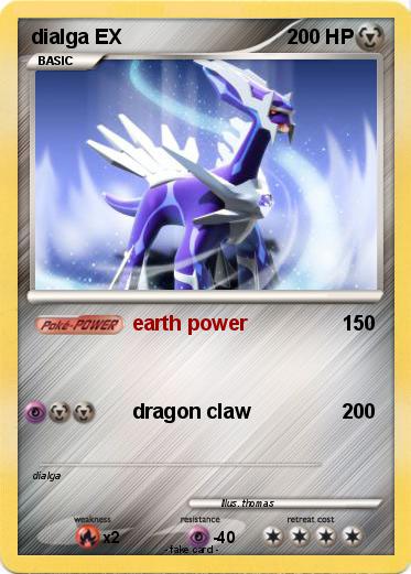 Pokemon dialga EX