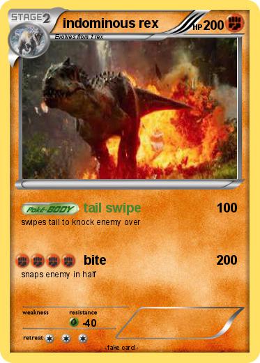 Pokemon indominous rex