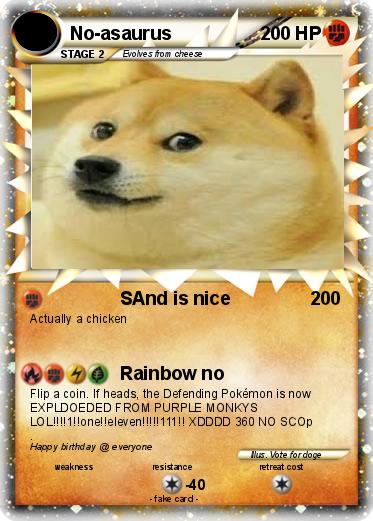 Pokemon No-asaurus
